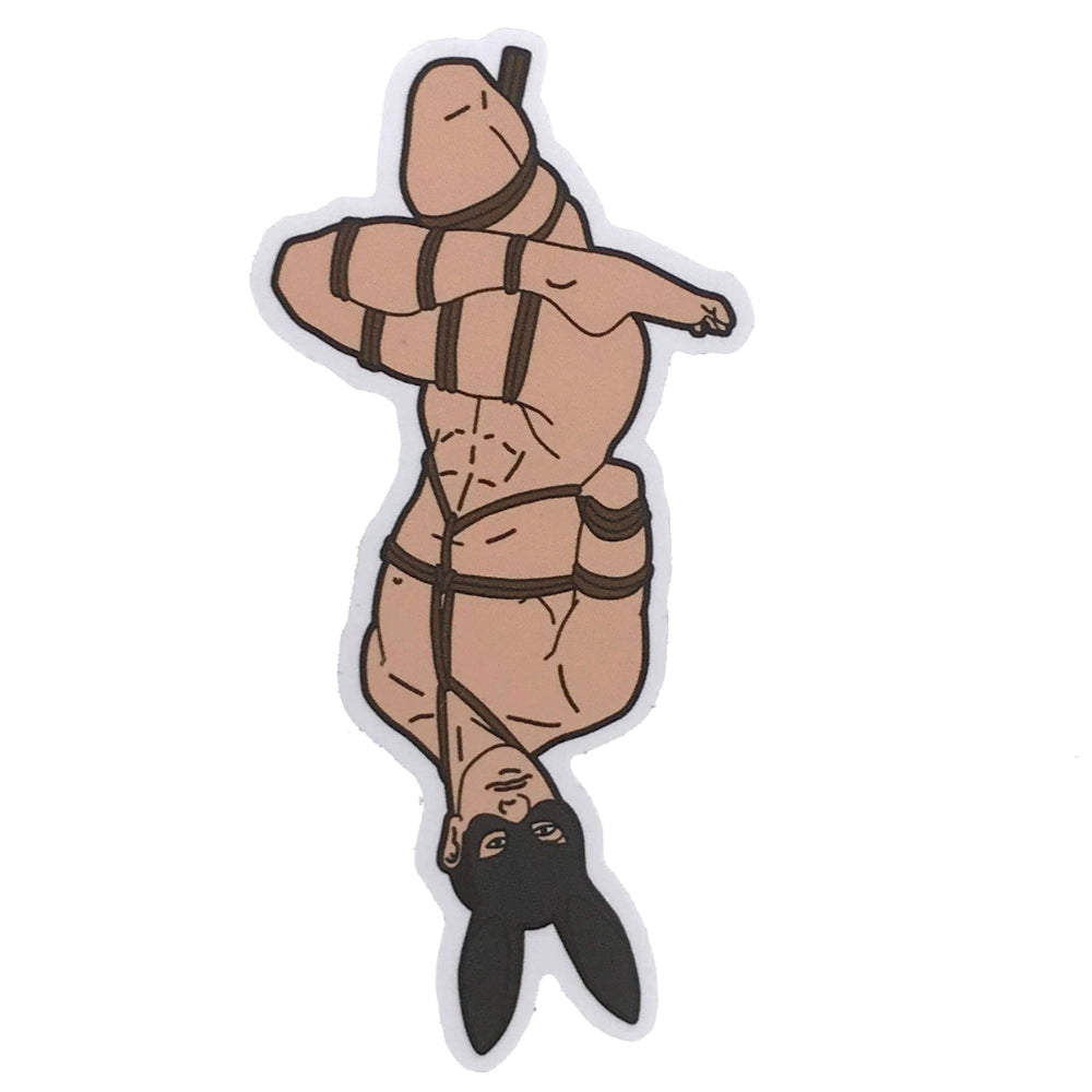 Rope Bunny Luke Sticker
