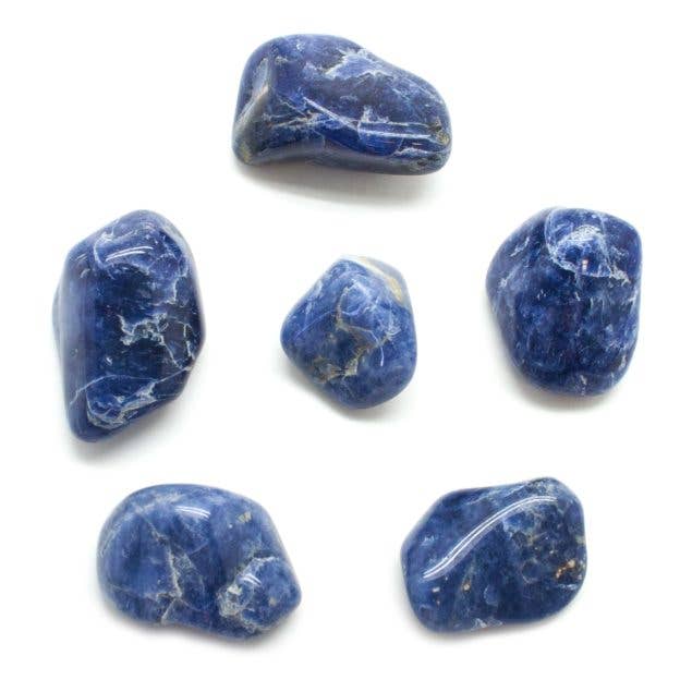 Sodalite Tumbled Crystal Witchcraft Natures Artifacts Inc   