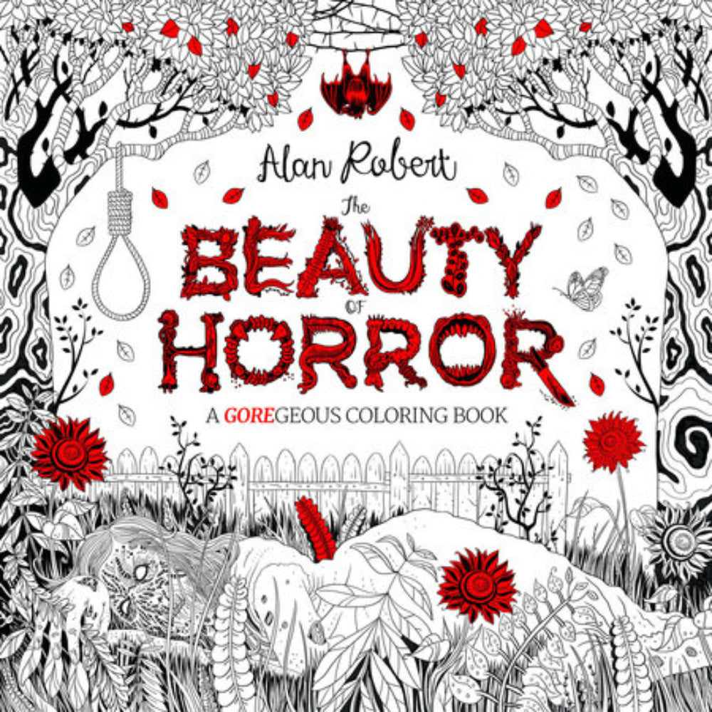 Beauty of Horror: A GOREgeous Coloring Book Books Penguin Random House   
