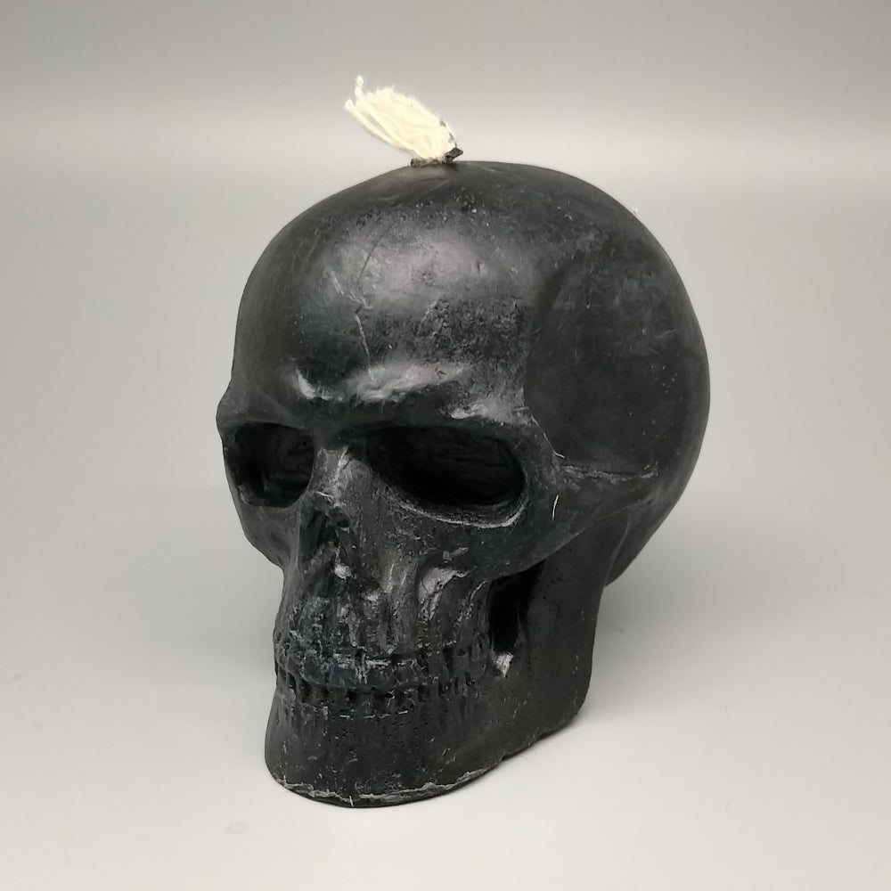 Skull Beeswax Candle Witchcraft Pandora Witch Shop Black  