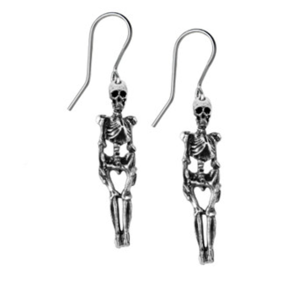 Skeleton Earrings Jewelry Alchemy England   