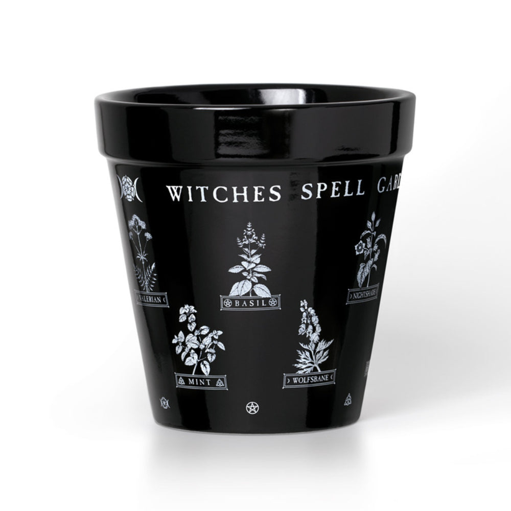 Witches Spell Garden Plant Pot Home Decor Alchemy England   