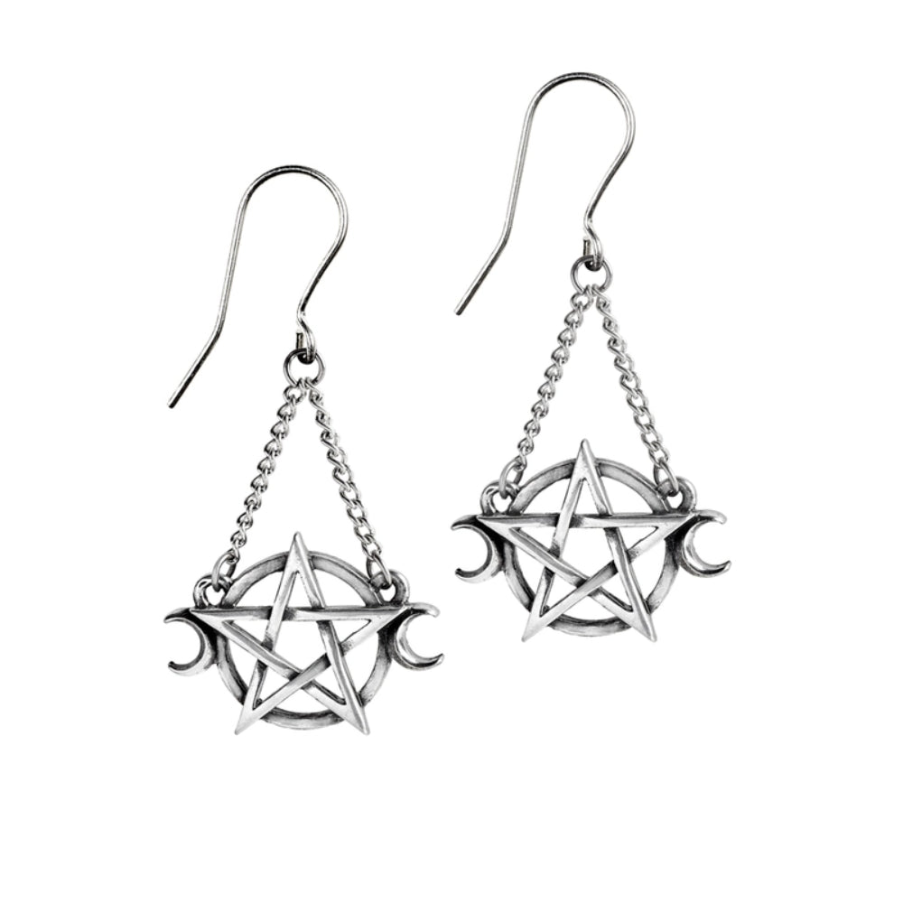 Goddess Earrings Jewelry Alchemy England   