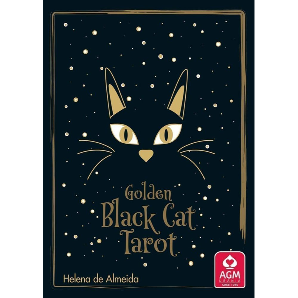 Golden Black Cat Tarot Tarot Cards US Games   