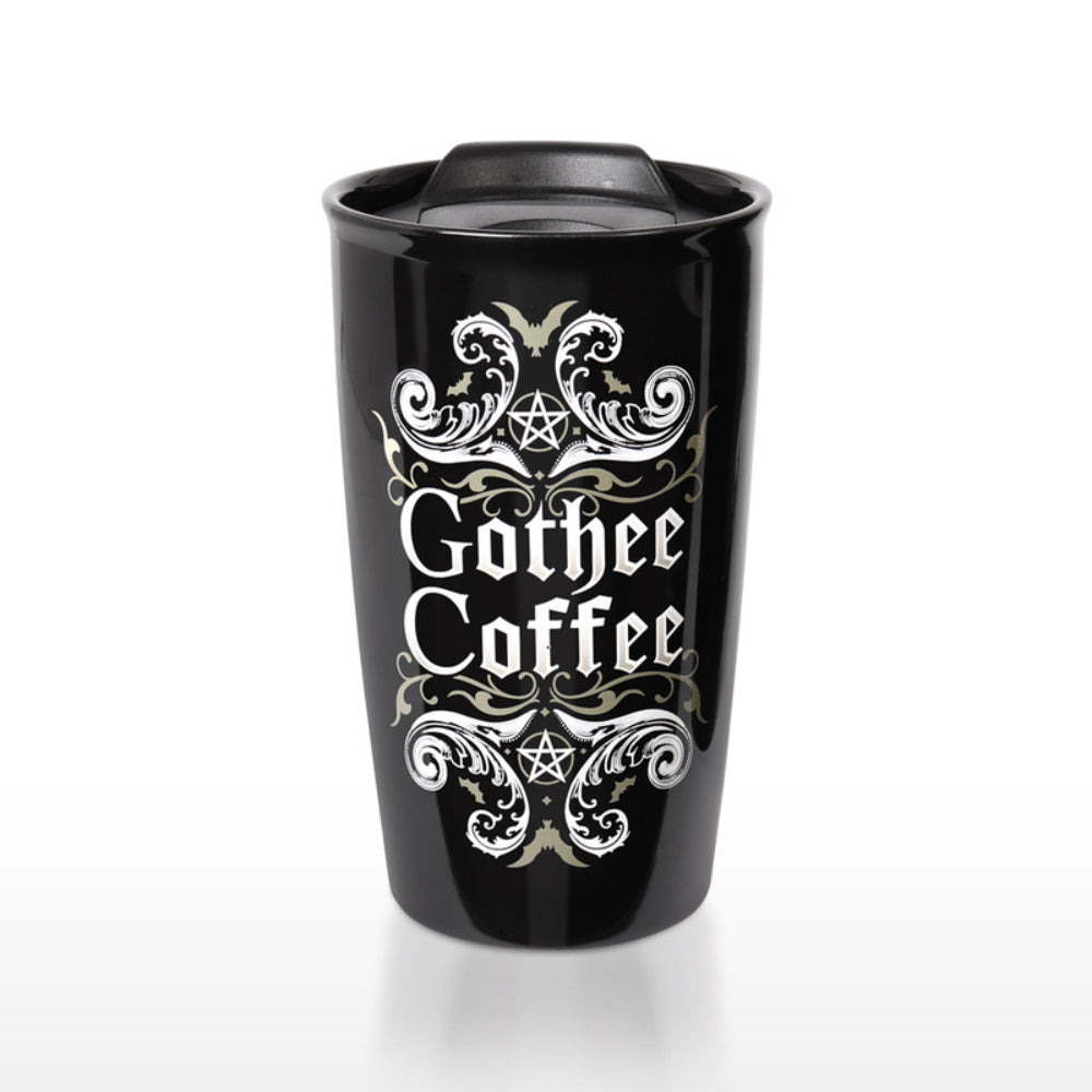 Gothee Coffee Travel Mug Home Decor Alchemy England   