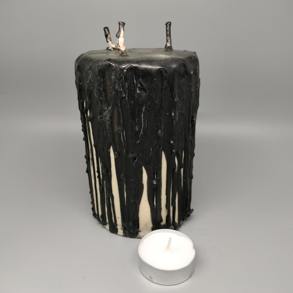 Gothika Beeswax Candle Eclipse