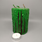 Gothika Beeswax Candle Green Witch