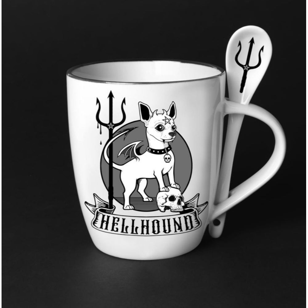 Hellhound Mug and Spoon Home Decor Alchemy England   