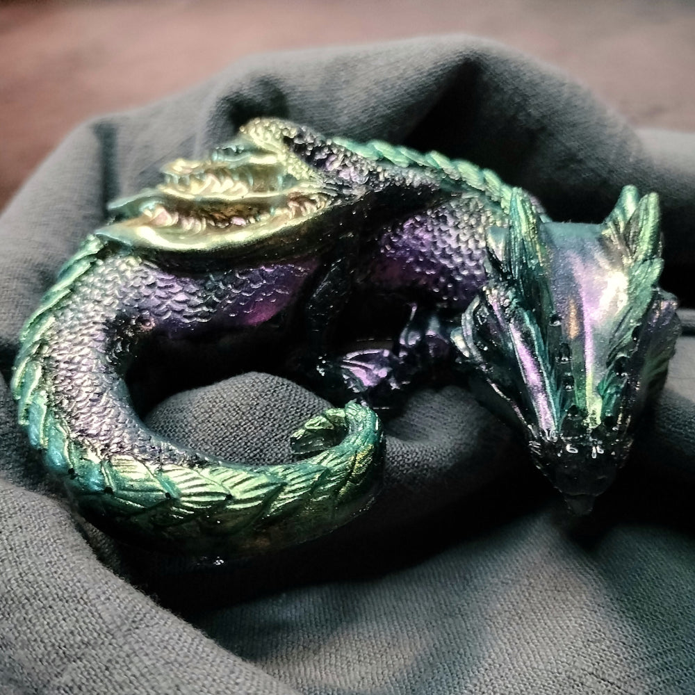 Curled Up Dragonette Home Decor Foxglove Crafts   