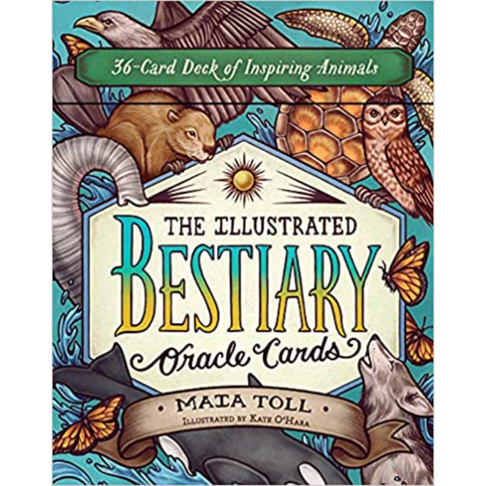 Illustrated Bestiary Oracle Tarot Cards Hachette Book Group   