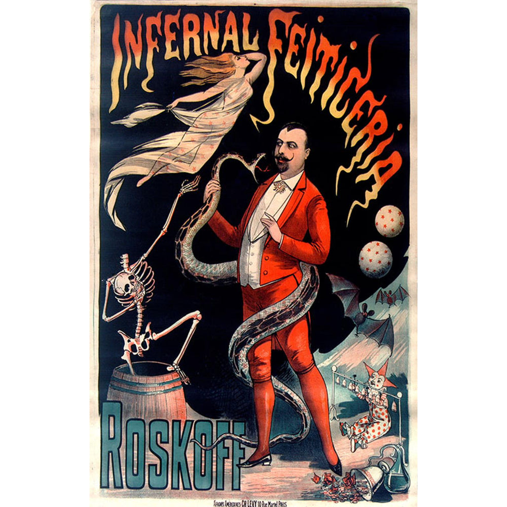 Roskoff Infernal Feiticeria Poster Home Decor Poster Scene   