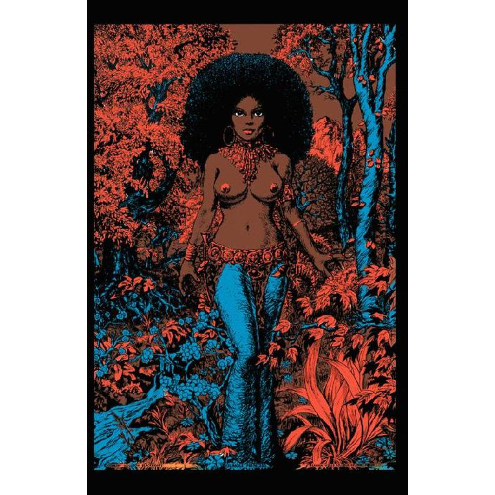 Jungle Princess Art Print Poster Home Decor Poster Scene   