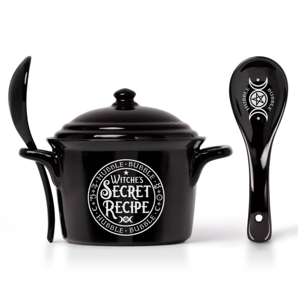 Witches Secret Recipe Bowl Home Decor Alchemy England   