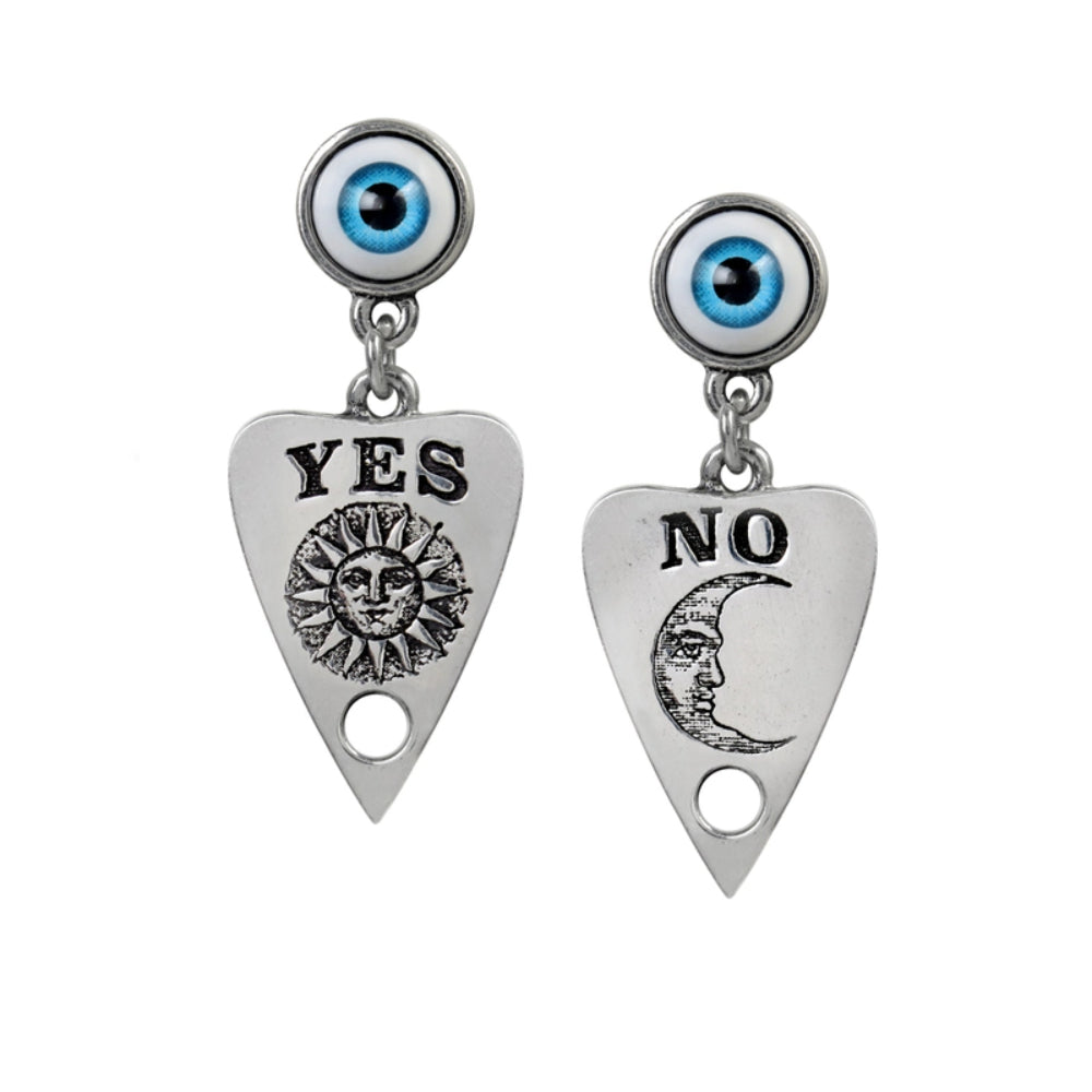Ouija Planchette Earrings Jewelry Alchemy England   