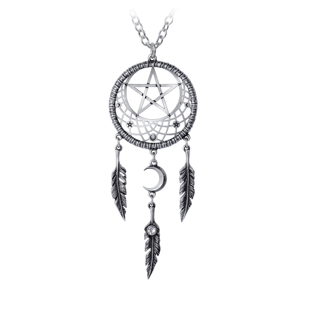Pagan Dream Catcher Necklace Jewelry Alchemy England   