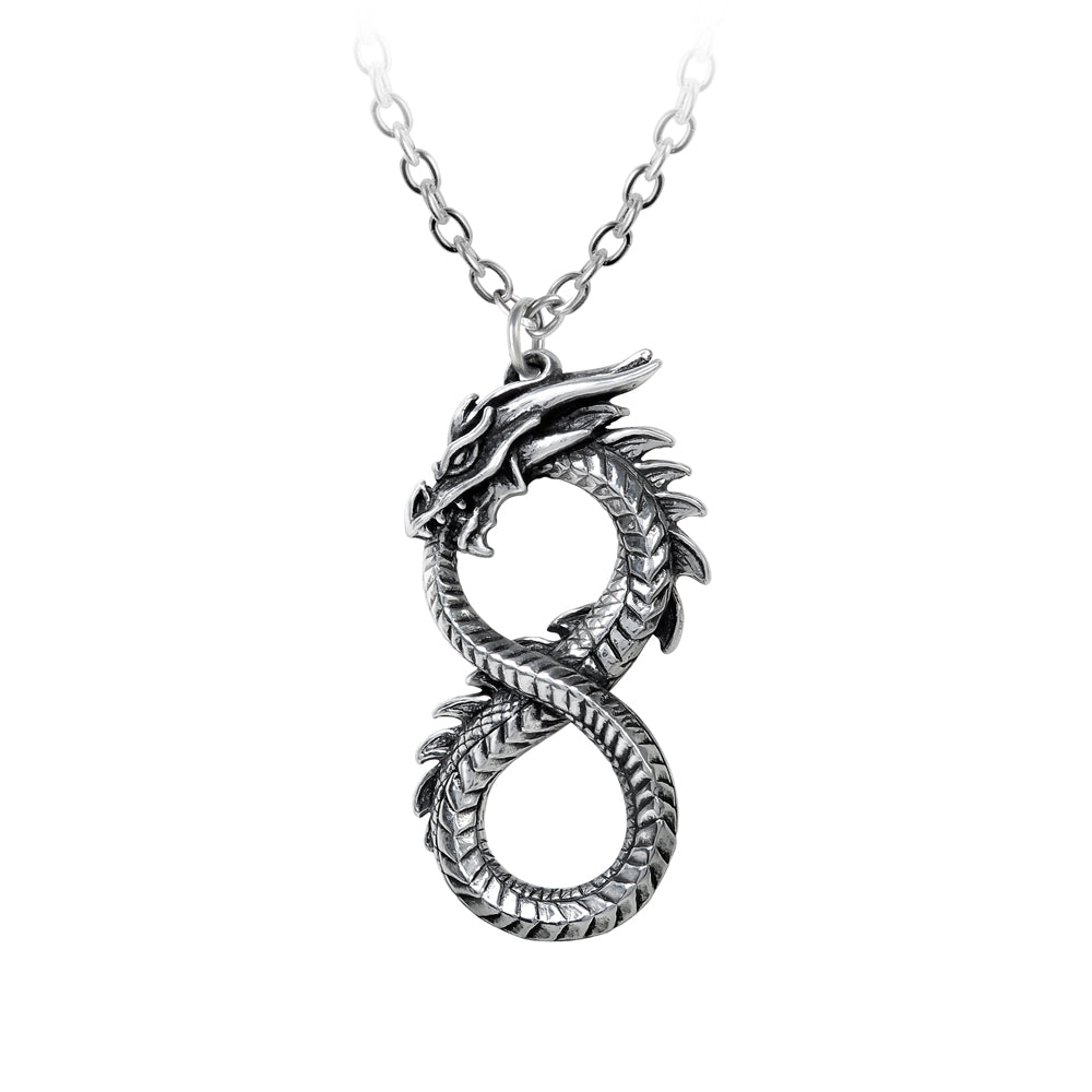 Infinity Dragon Necklace