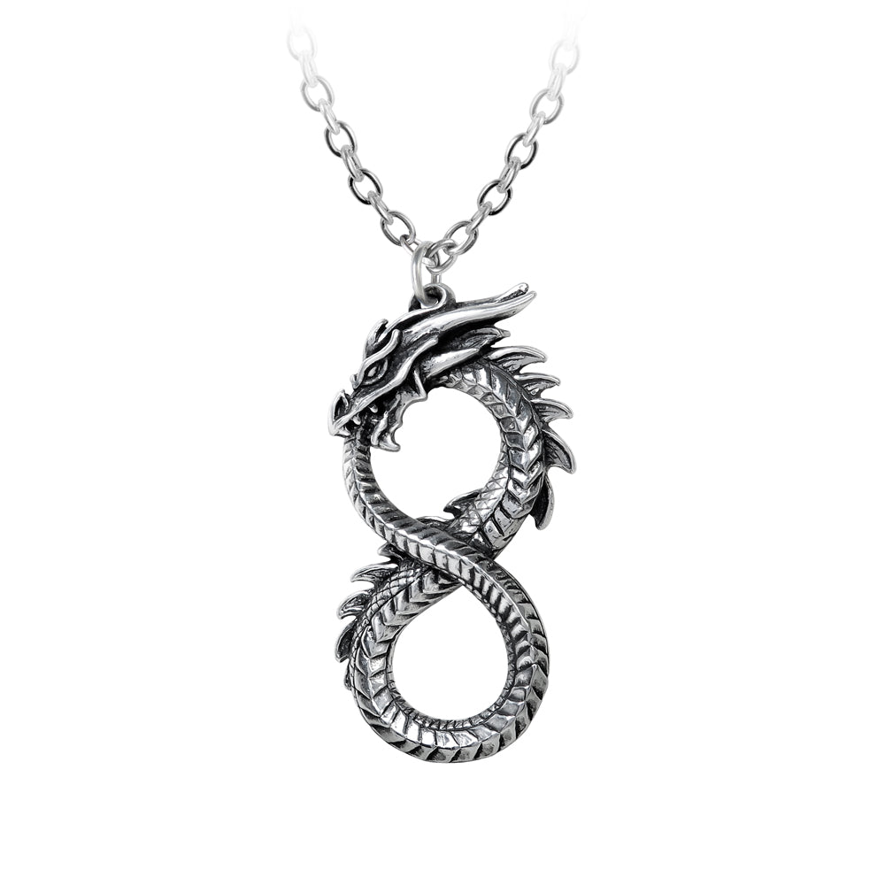 Infinity Dragon Necklace Jewelry Alchemy England   