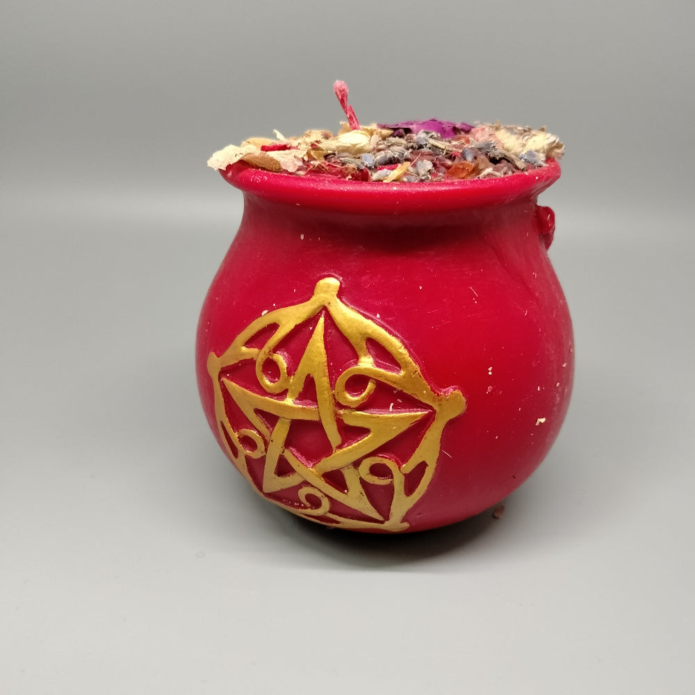 Power of Life Cauldron Beeswax Candle