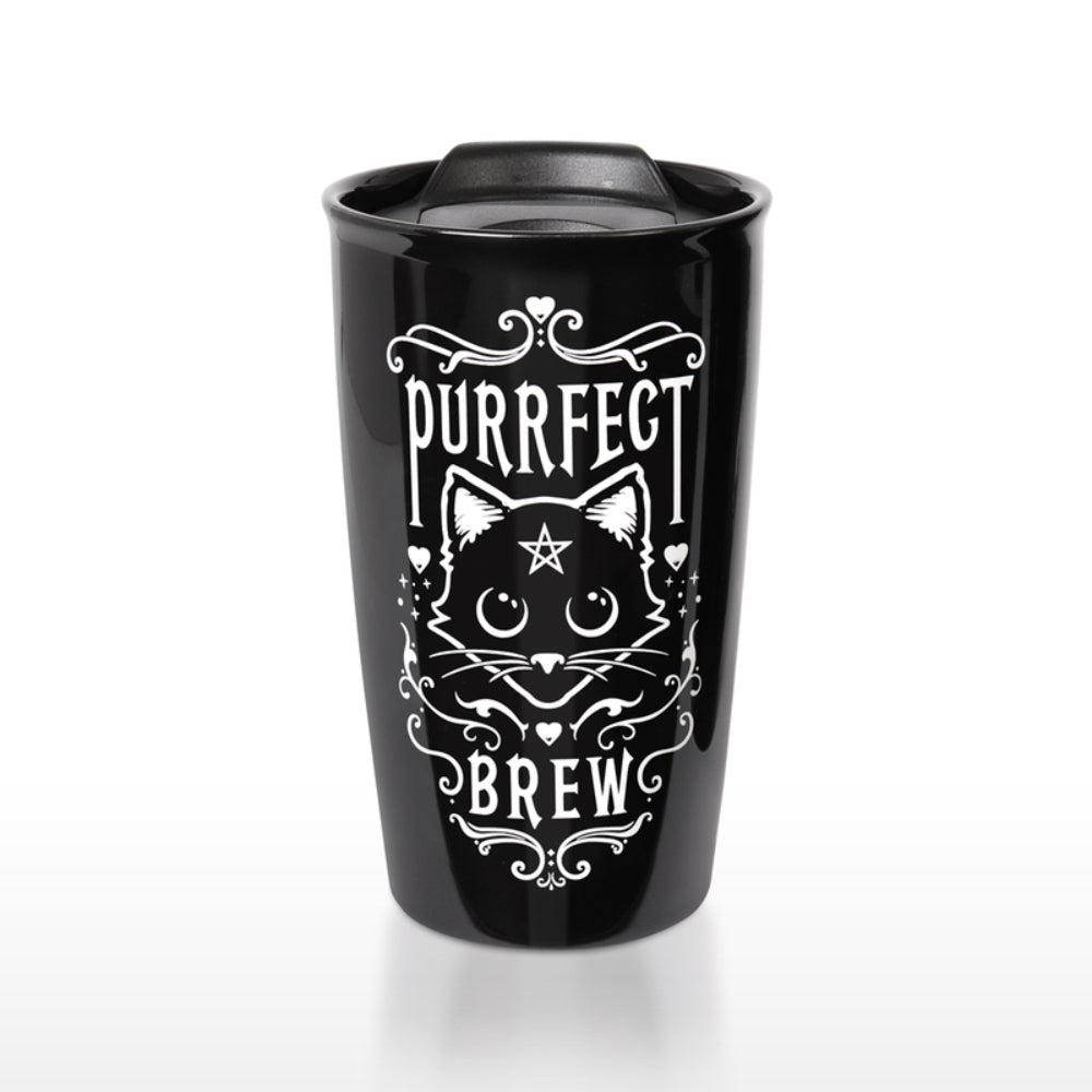 Purrfect Brew Travel Mug