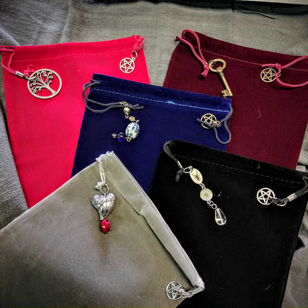 Tarot Bag with Charms