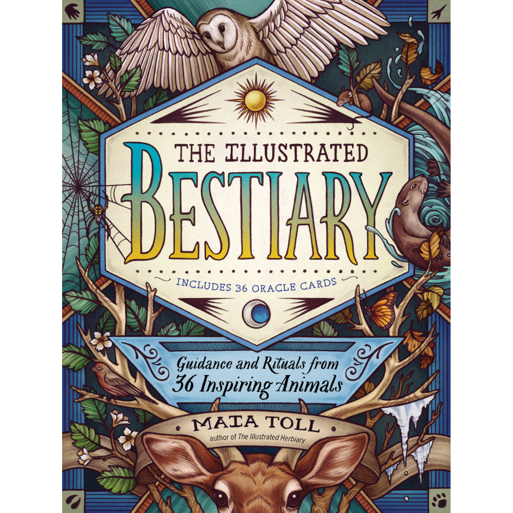 The Illustrated Bestiary: Guidance and Rituals from 36 Inspiring Animals Books Hachette Book Group   