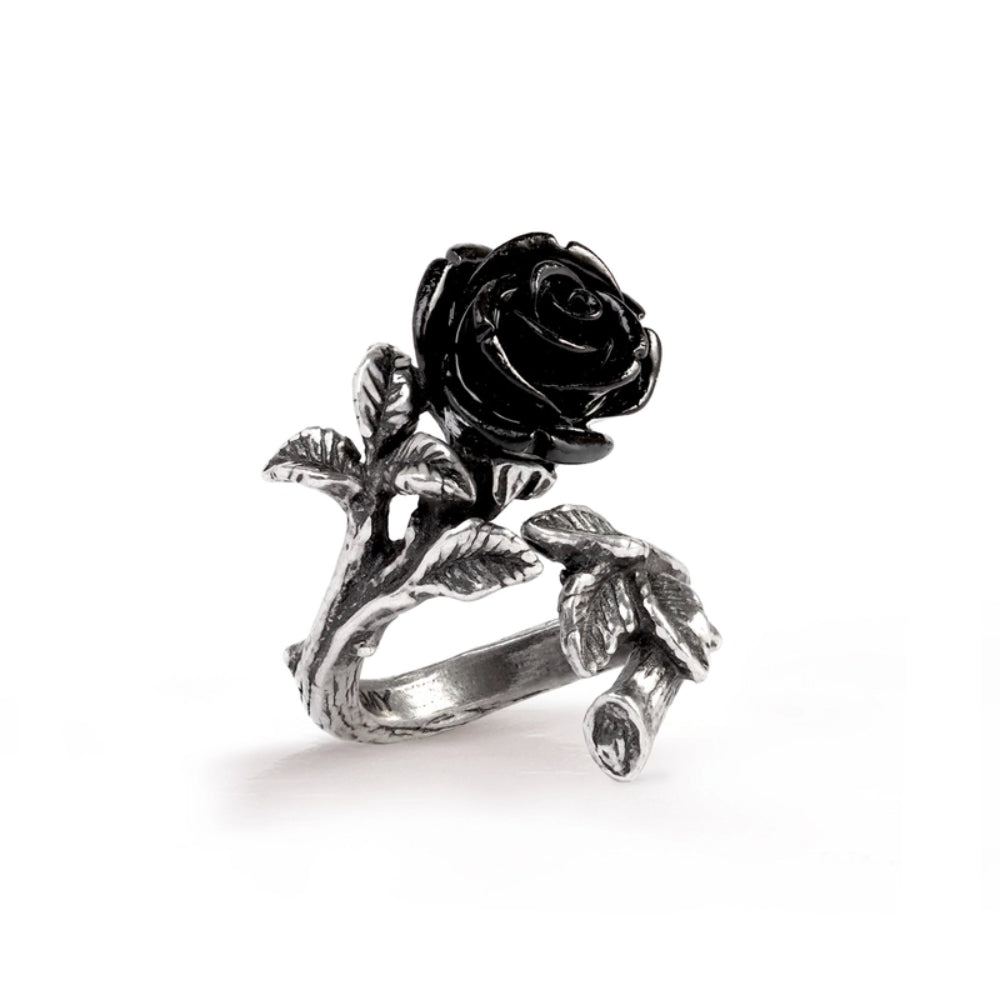 Wild Black Rose Ring Jewelry Alchemy England   