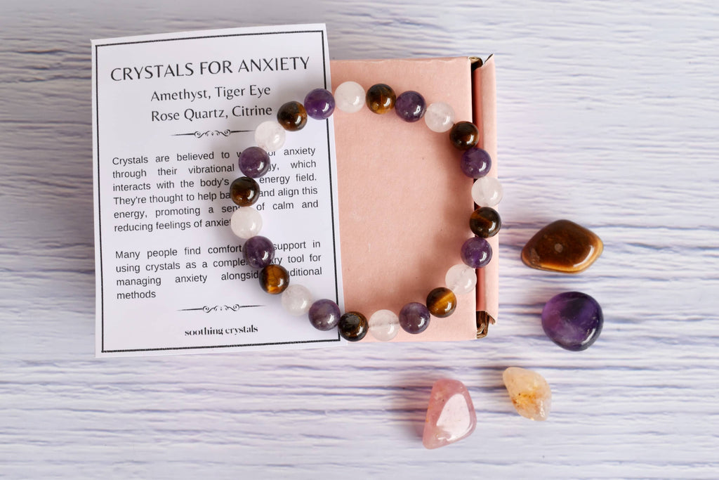 Crystal Gift Set - Anxiety Relief Witchcraft AK Healing Crystals   