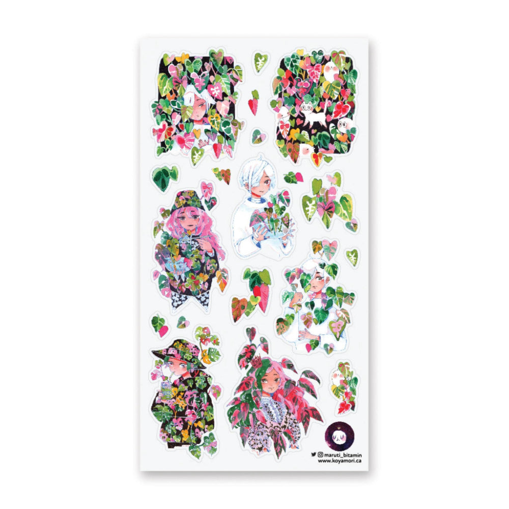 One With Nature Sticker Sheet