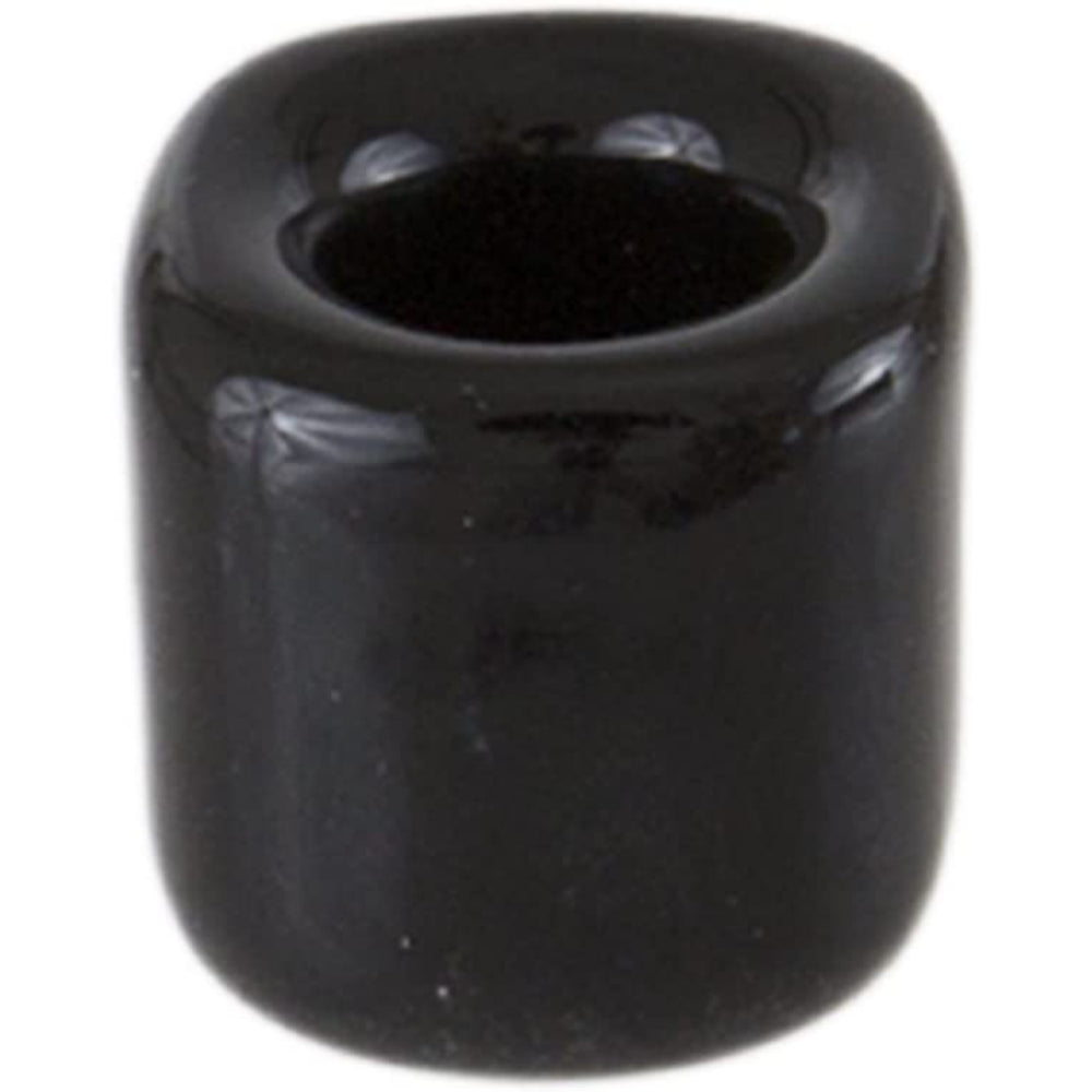 Ceramic Candle Holder Black