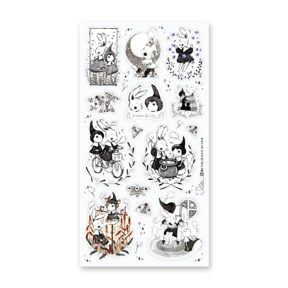 Dr. Museau &amp; Mike Sticker Sheet