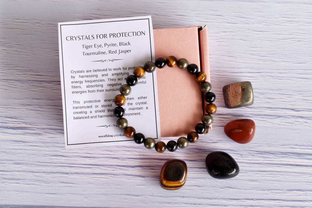 Crystal Gift Set - Protection Witchcraft AK Healing Crystals   