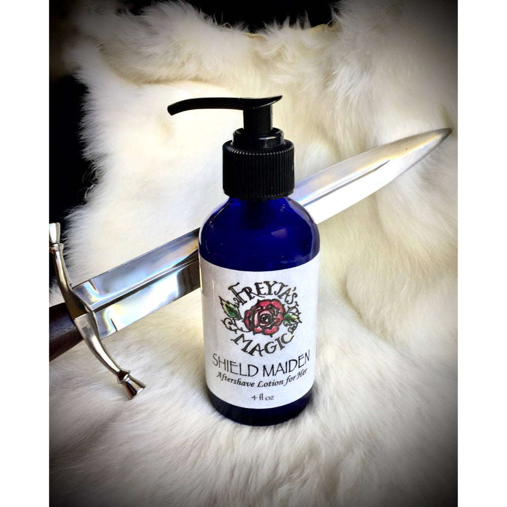 Aftershave Lotion Shield Maiden Self Care Freyja's Magic   