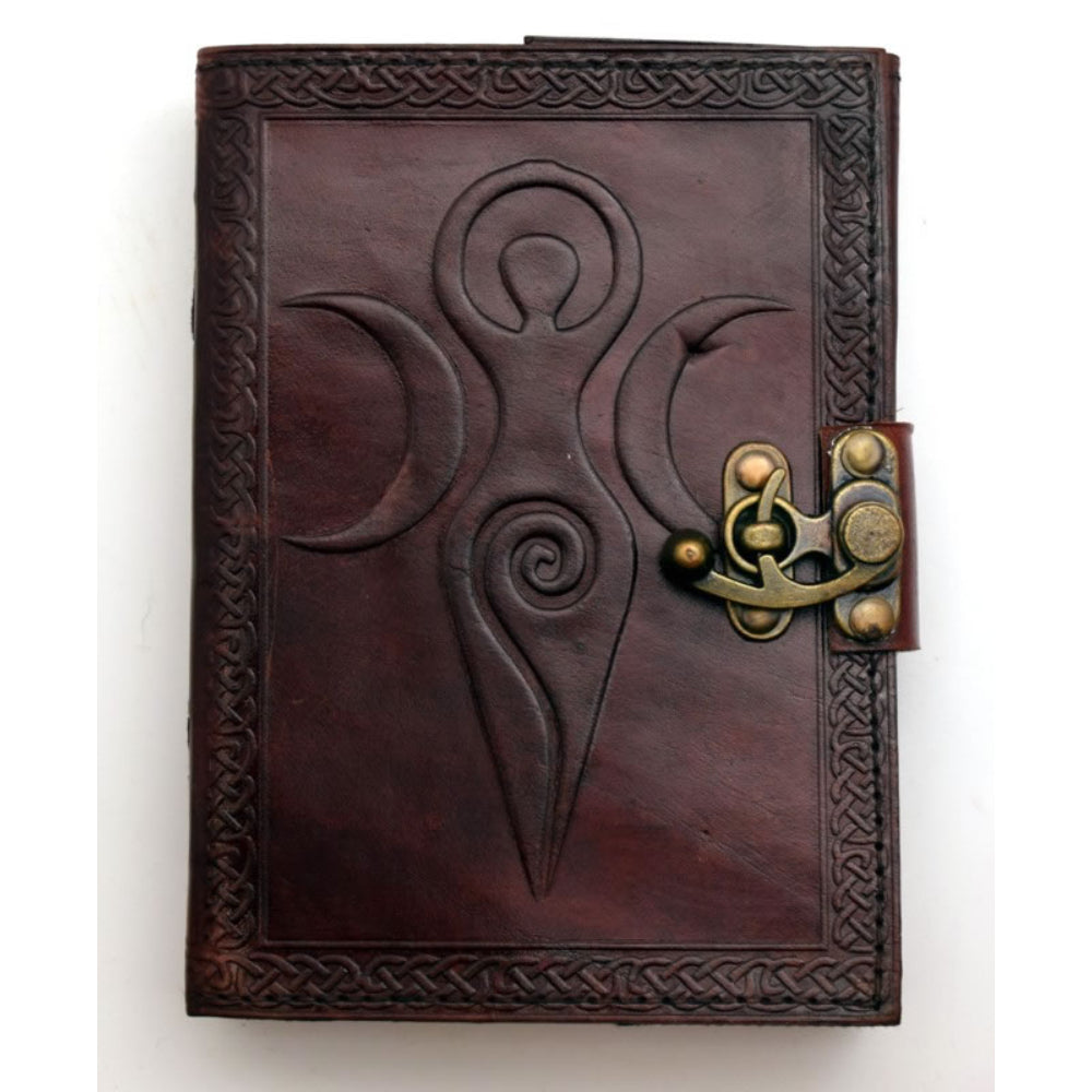 Mother Moon Leather Journal Stationery Fantasy Gifts   