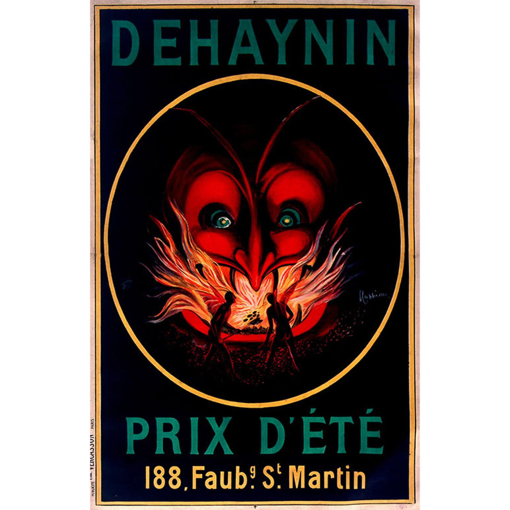 Dehaynin Prix D'ete Poster Home Decor Poster Scene   