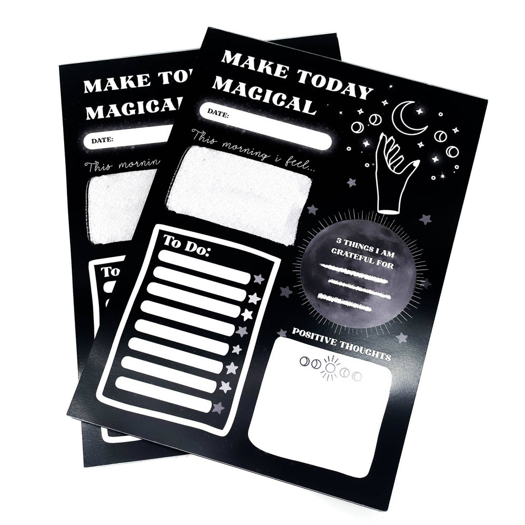 Make Today Magical Planner Notepad Stationery Mysticum Luna   