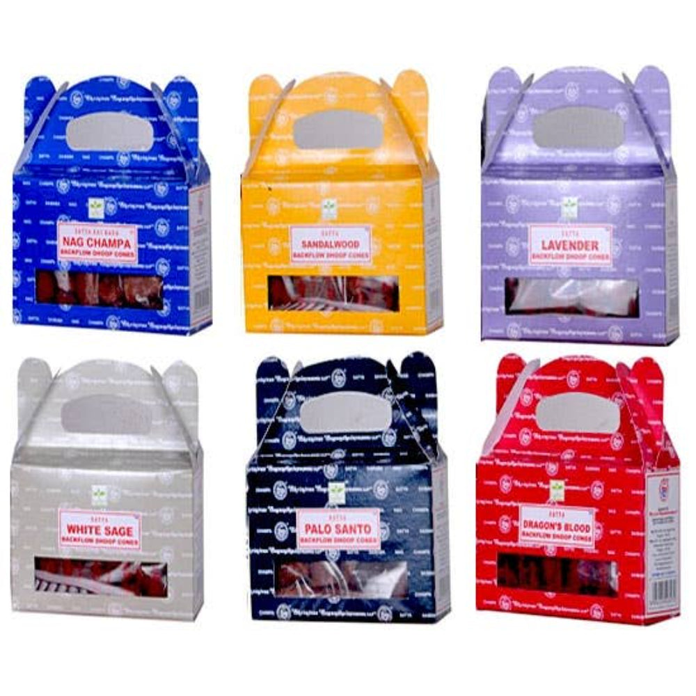 Satya Backflow Incense Cones